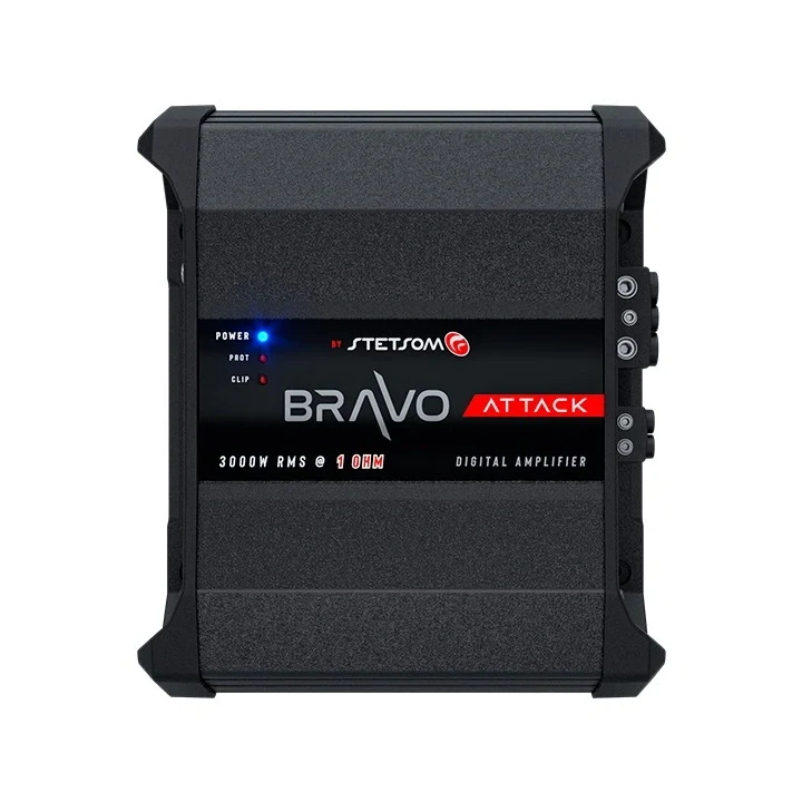 Stetsom BRAVO ATTACK 3000 1 Ohm, fullregister monoblock