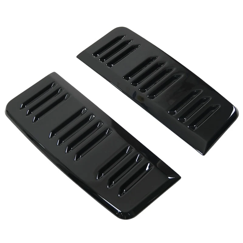 OneWay, luftventiler, Version 2, blank svart, passar till Volkswagen Transporter T5.1/T6/T6.1 (2010-2022, lång axelavstånd)