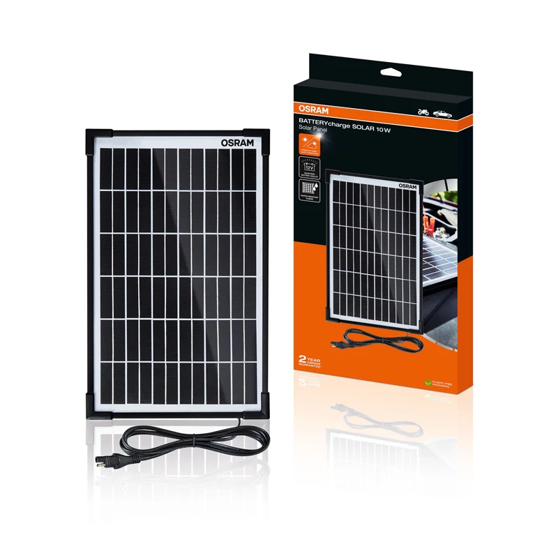 Osram, batteriladdare, Solar 10W, universal