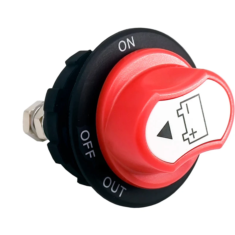 Simoni Racing, brytare, röd, 12-32V/100Amp