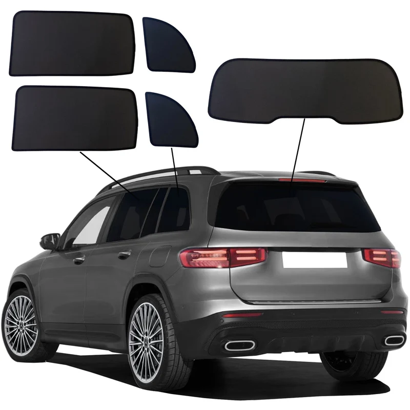 SunClip, solgardin, passar till Mercedes GLB (X247) (2019-) & EQB (2021-)