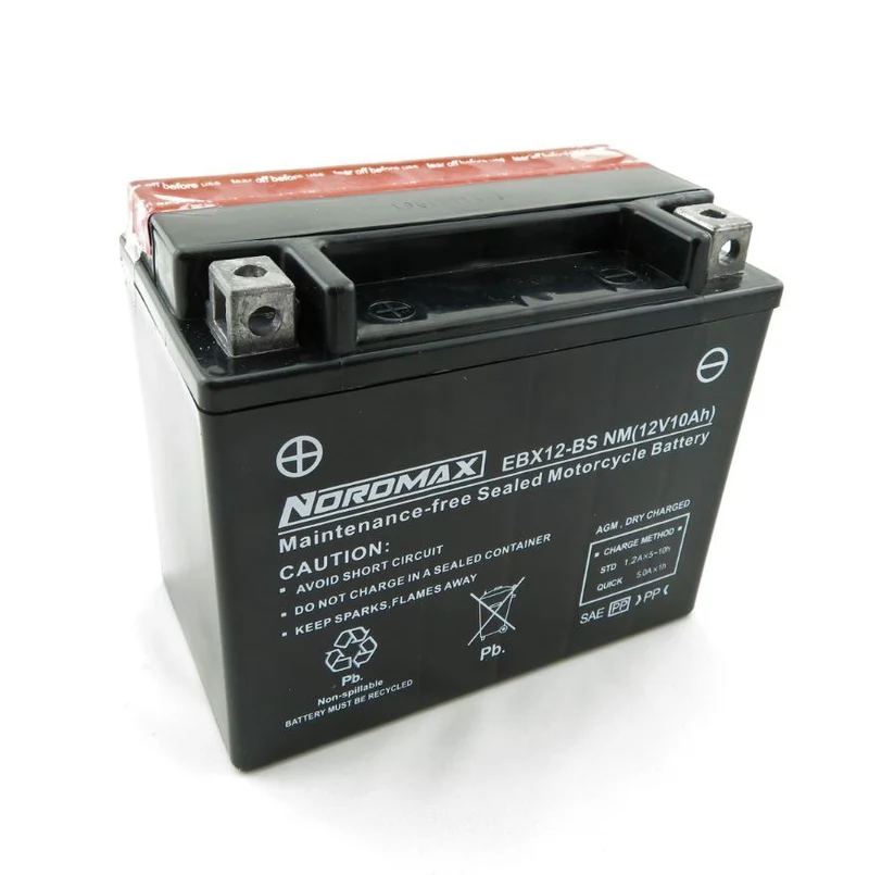 EBX12-BS | Startbatteri MC 12v 10Ah AGM