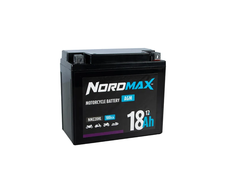 Agm Nmz20Hl Startbatteri Motorcykel 12V 18Ah L178mm X B87mm X H153mm (Fylld O Laddad)