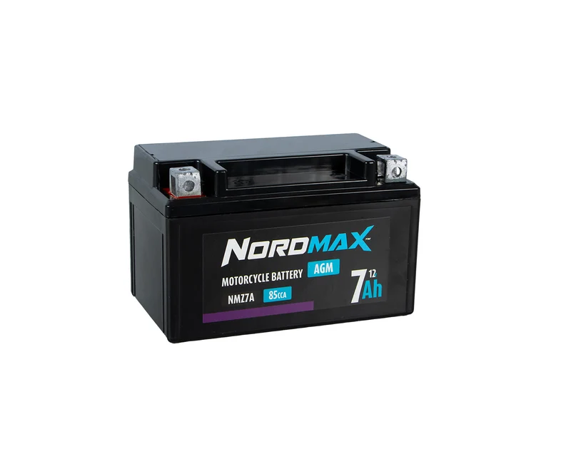 Agm Nmz7A Startbatteri Motorcykel 12V 7Ah L151mm X B87mm X H95mm (Fylld O Laddad)