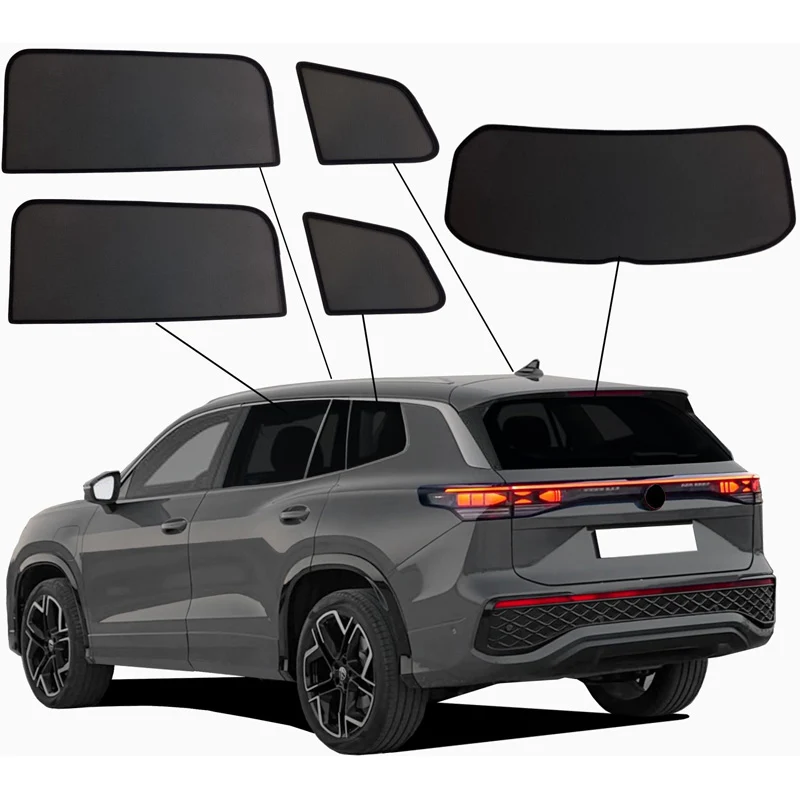 SunClip, Solgardin & insynsskydd, passar till Volkswagen Tayron (R41) (2024-)