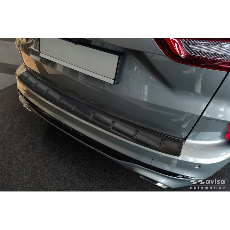 Avisa, Bakre stötfångarskydd, Svart rostfritt stål, passar till Ford Kuga III ST-Line/Vignale (2019-2024) & Facelift (2024-)