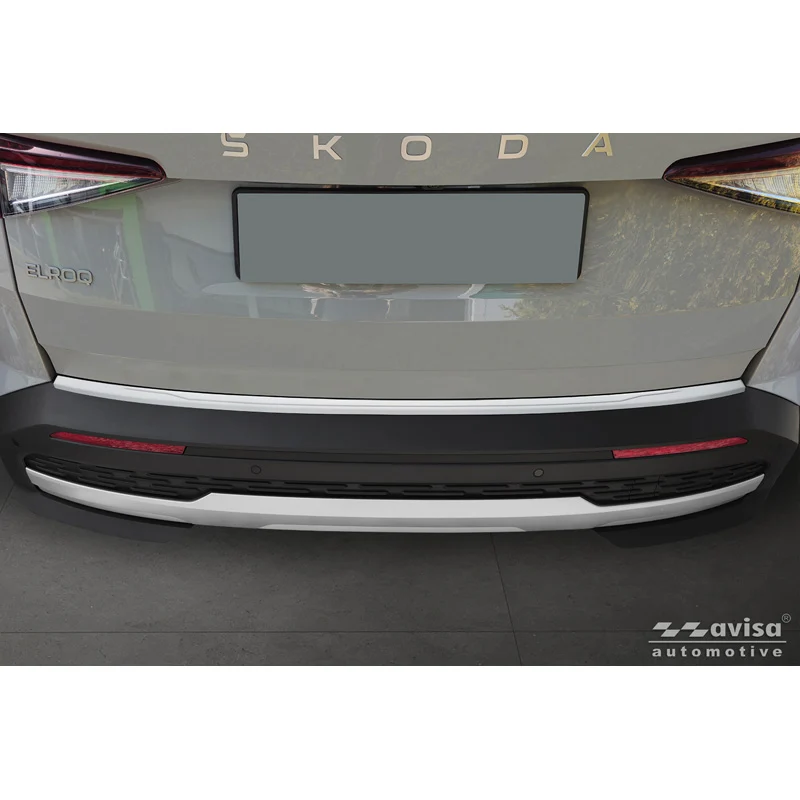 Avisa, Bakre stötfångarskydd, Soft Silver, rostfritt stål, passar till Skoda Elroq (2024-)