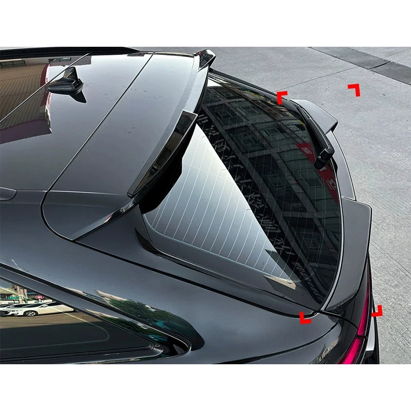 AutoStyle, bakspoiler, glanssvart ABS, passar till Audi A6 (C8) Avant (2018-2024)