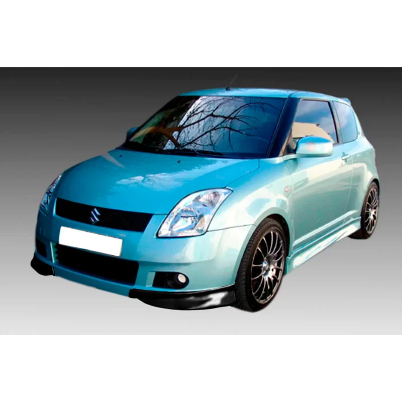 Motordrome, främre sidokjol, svart, passar till Suzuki Swift (2005-2010)