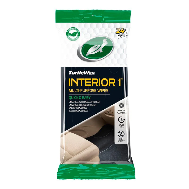 Turtle Wax 54094 Interiör 1 rengöringsdukar 24 delar