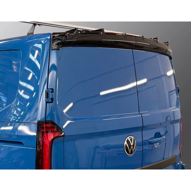 RGM, Takspoiler, blank svart (ABS), passar till Volkswagen Transporter T7 (2024-) (modeller med bakdörrar)