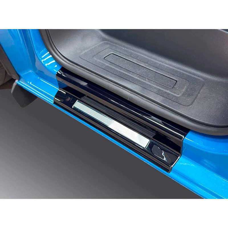 RGM, Tröskelskydd, ABS & rostfritt stål, 2 st., passar till Ford Transit Custom / Tourneo Custom (2023-) & Volkswagen Transporter T7 (2024-)