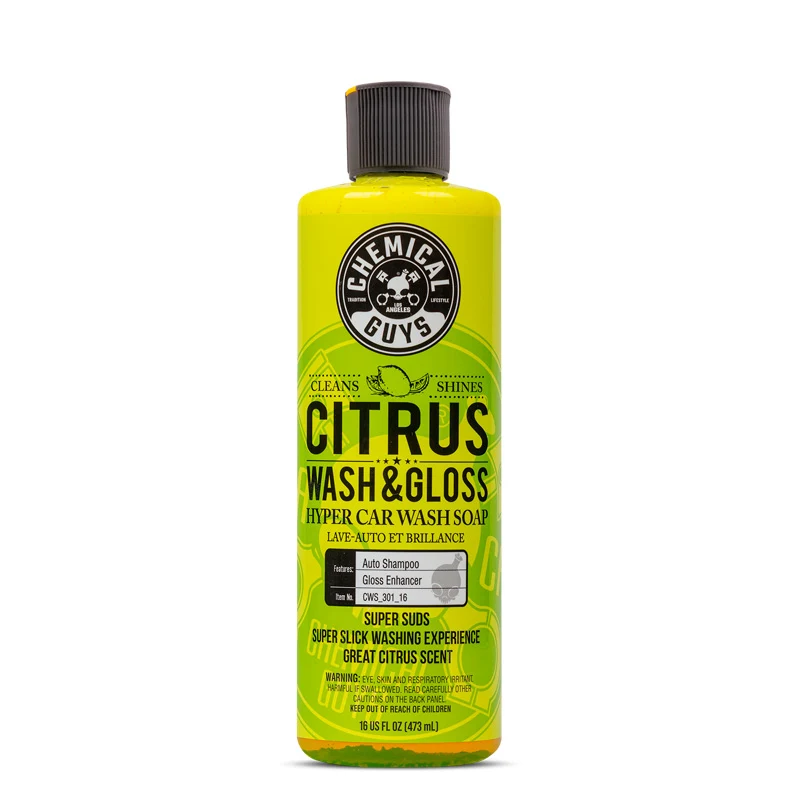 Chemical Guys Citrus Wash & Gloss koncentrerad biltvätt (473 ml)
