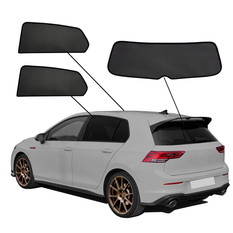 SunClip, solgardin och integritetsskydd, passar till Volkswagen Golf VIII (CD1) HB 5-dörrars (2020-)