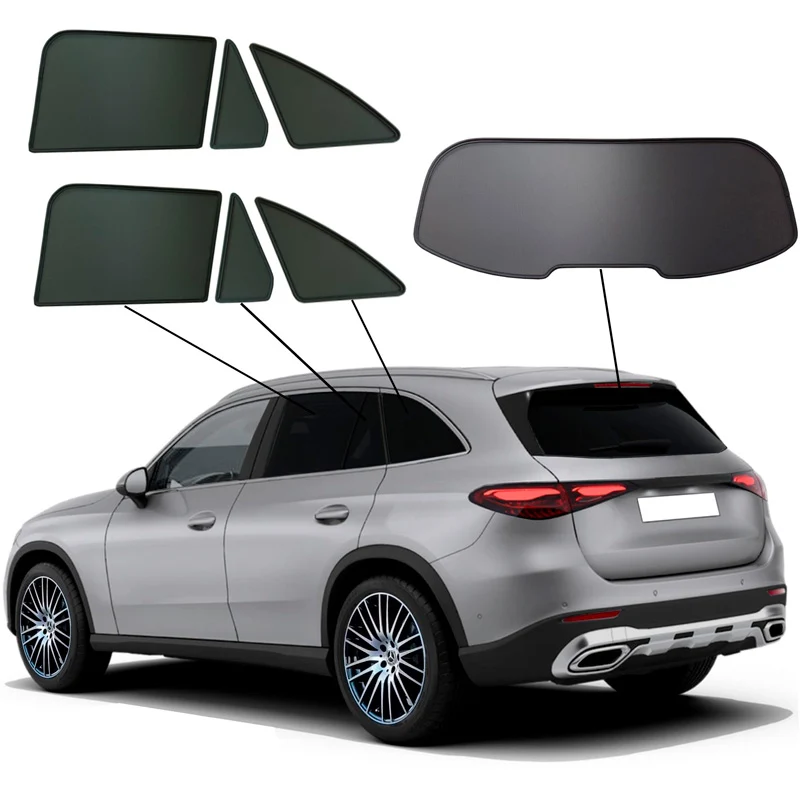 SunClip, Solgardin & Solskydd, passar till Mercedes GLC (X254) (2022-)