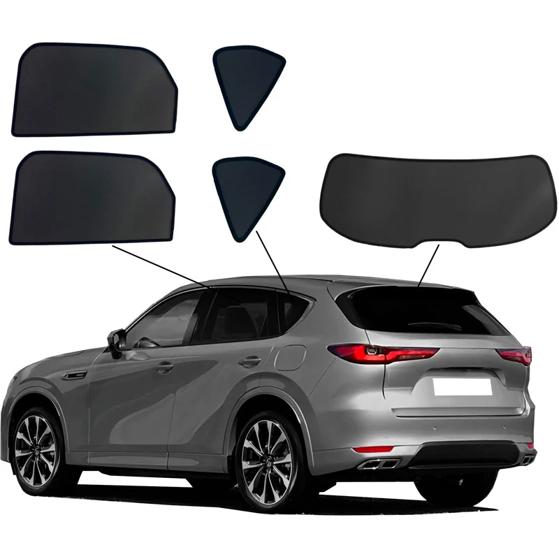SunClip, Solgardin & Insynsskydd, passar till Mazda CX-60 (KH) (2022-)