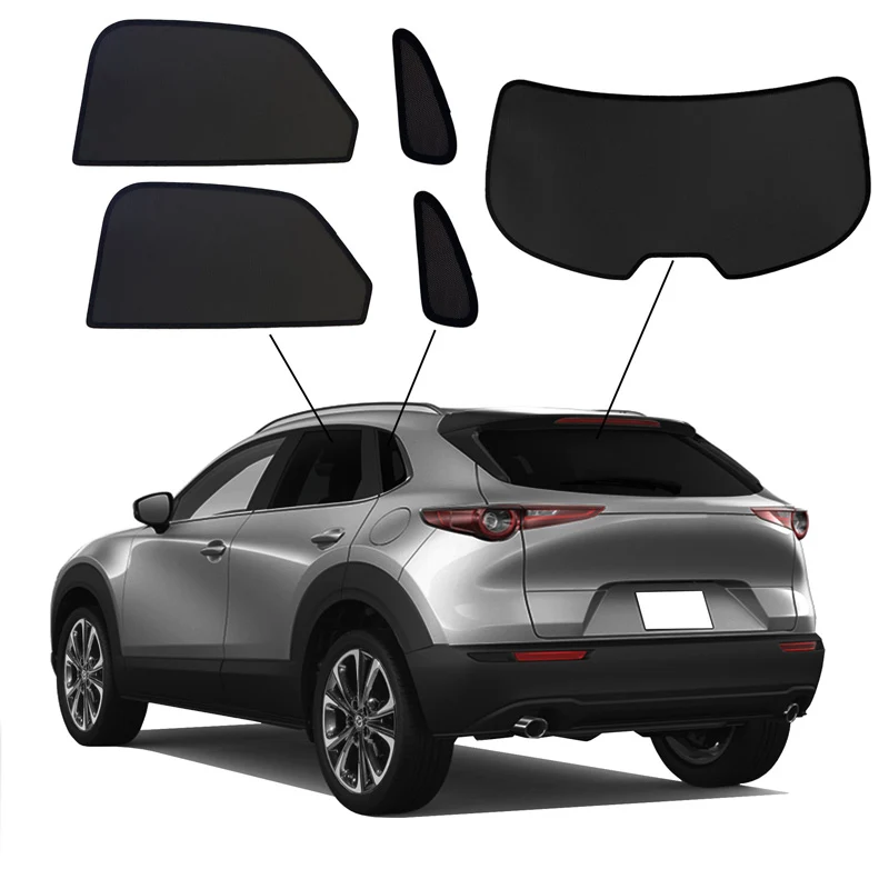 SunClip, Solgardin & Integritetsskydd, passar till Mazda CX-30 (DM) (2019-)