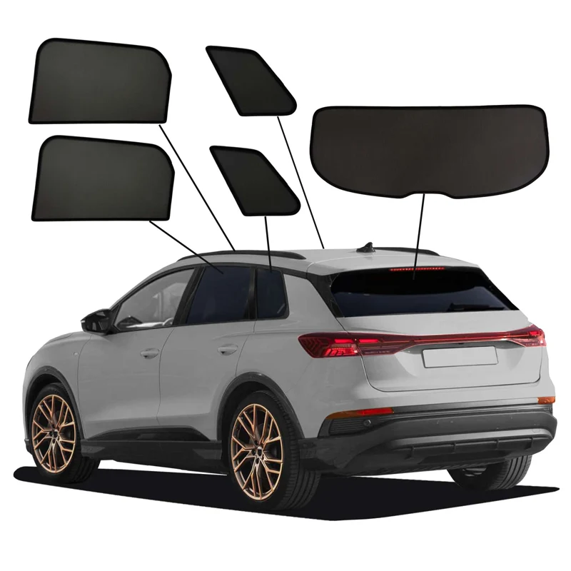 SunClip, Sol- och insynsskydd, passar till Audi Q4 (F4B) E-Tron (2021-)
