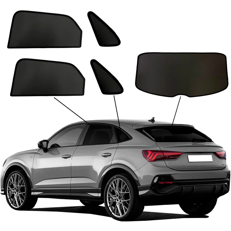 SunClip, Solgardin & insynsskydd, passar till Audi Q3 Sportback (F3N) (2019-)