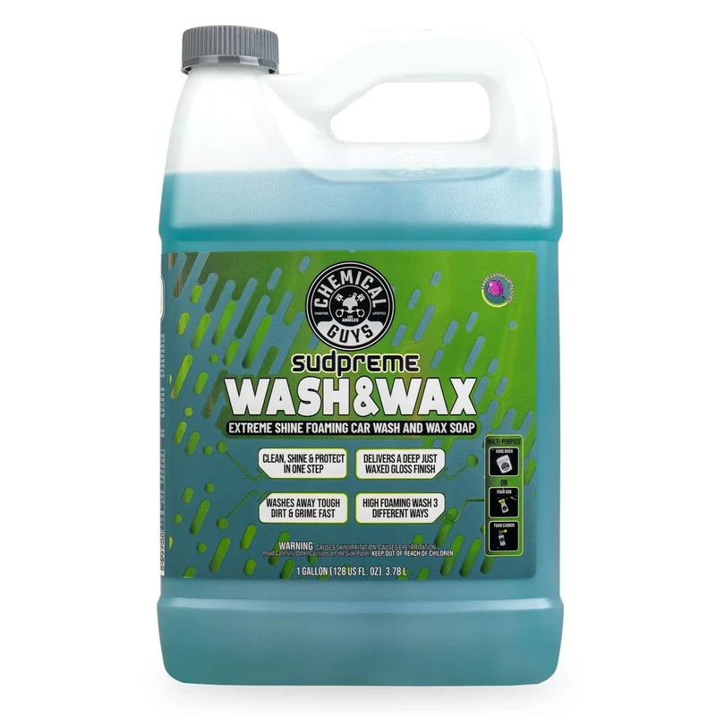 Chemical Guys Bilschampo Sudpreme Wash & Wax, 3,7 l