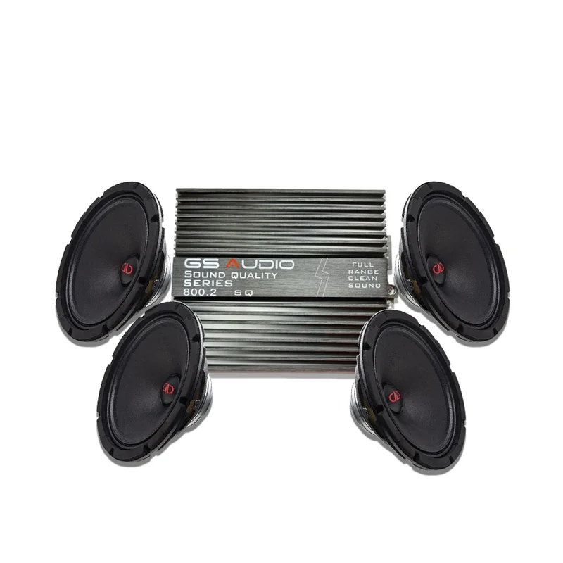 4 x DD Audio VO-MN308 Amp kit