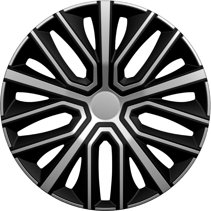 AutoStyle, Navkapselsats, 'Sinus', 15-tum, silver/svart