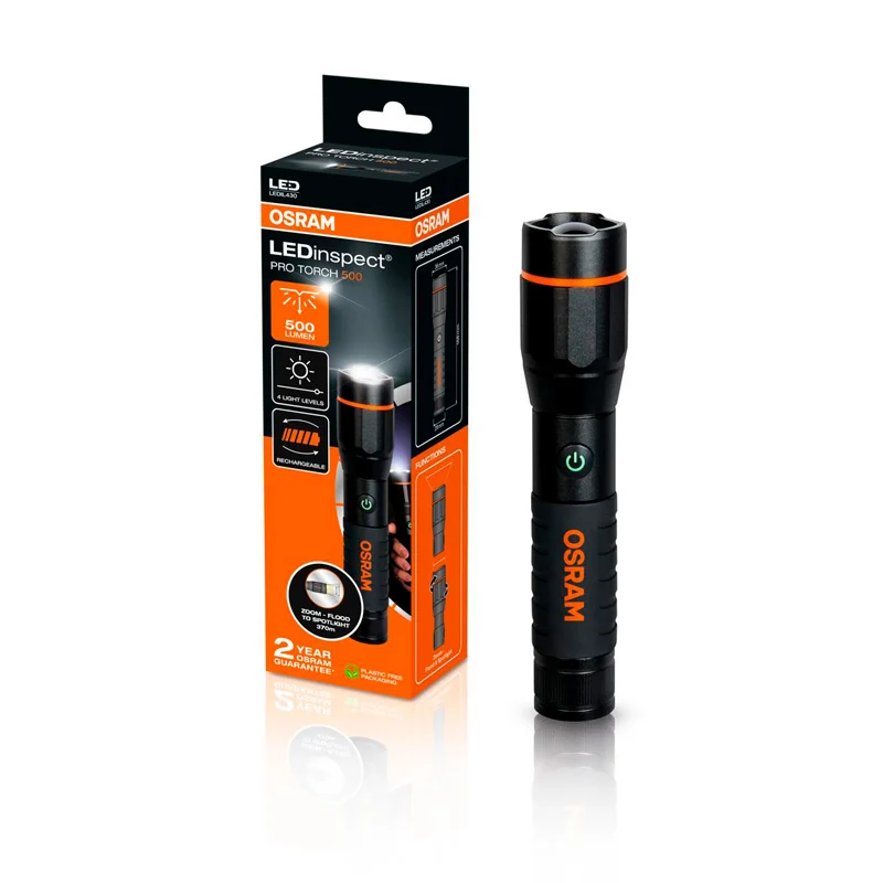 Osram, LEDinspect PRO TORCH 500, inspektionslampa