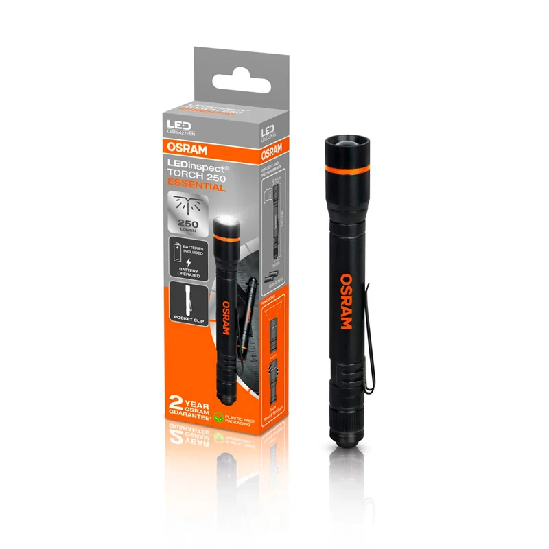 Osram, LEDinspect® TORCH 250 Essential, LED, handinspektionslampa