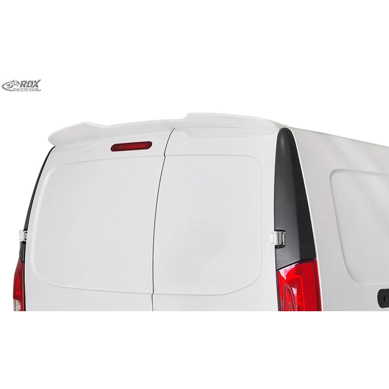 RDX, takspoiler, PU-Rim, passar till Mercedes Citan (2012-2021), Renault Kangoo (2013-2021) & Nissan NV250 (2019-2021) med 2 bakdörrar