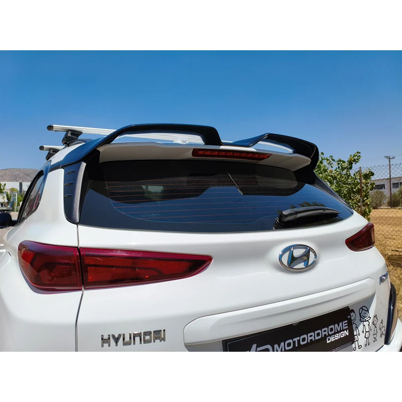 Motordrome, takspoiler, polyuretan, passar till Hyundai Kona mk1 Facelift (2020-2023)