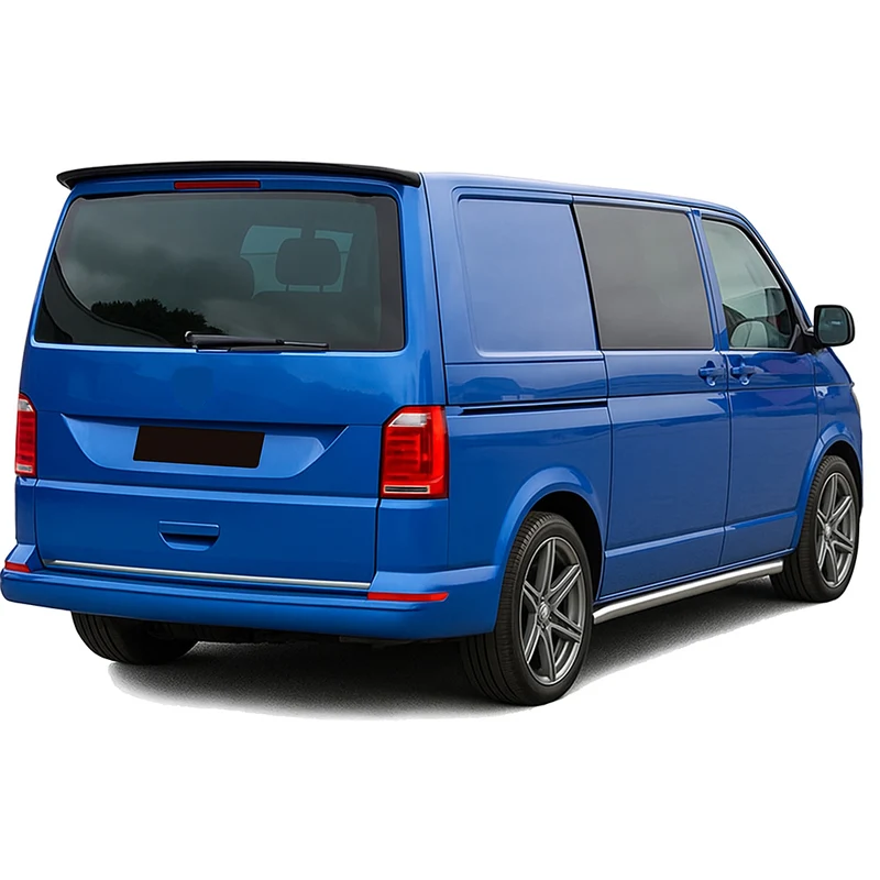 AutoStyle takspoiler lämplig för Volkswagen Transporter T6 2015-2020 / T6.1 2020- (med baklucka) (ABS blank svart)