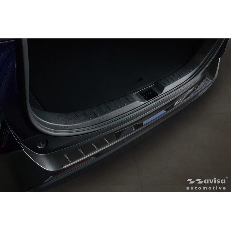 Avisa, Bakre stötfångarskydd, 'Shadow Premium', 1 st, passar till Toyota RAV4 V (XA50) (2018-) inkl. Plug-in-Hybrid - svart / högglanssvart