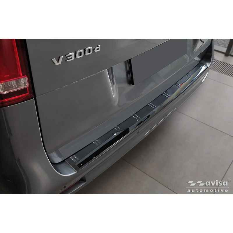 Avisa, Bakre stötfångarskydd, 'Shadow Premium', 1 st, passar till Mercedes Vito III & V-Class (W447) (2014-)