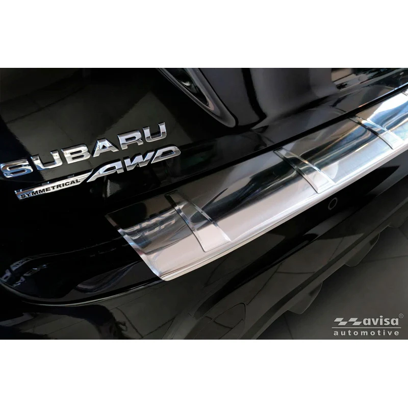 Avisa, Bakre stötfångarskydd, Rostfritt stål, passar till Subaru Crosstrek III (2023-)