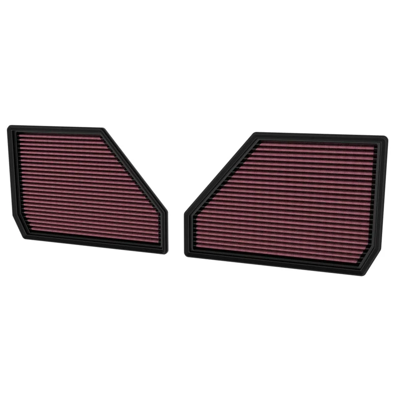 K&N, panelfilter, passar till BMW X5 (G05), X6 (G06), X7 (G07), XM (G09) 4.4L V8, set om 2 st, 33-5144
