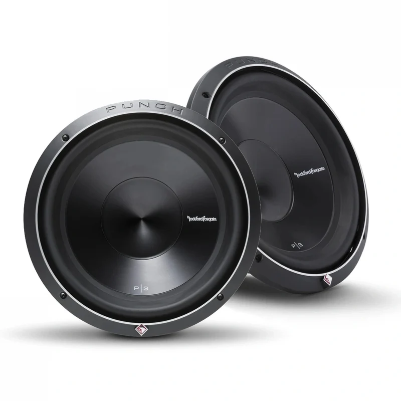2-pack Rockford Fosgate Punch P3D2-12, 12 tums baselement