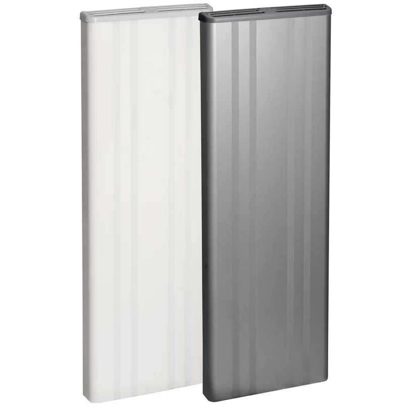 Panelradiator Vitlackerad