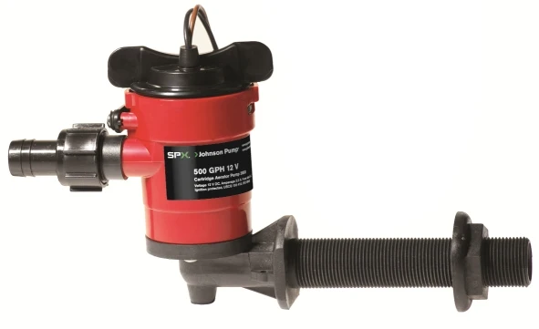 Syrepump 12V 500 GPH 90°