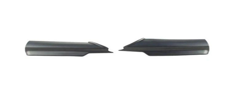 BMW E90/91 Frontspoilerläpp sats för M-Technic frontspoiler, mattsvart (får ej lackeras)