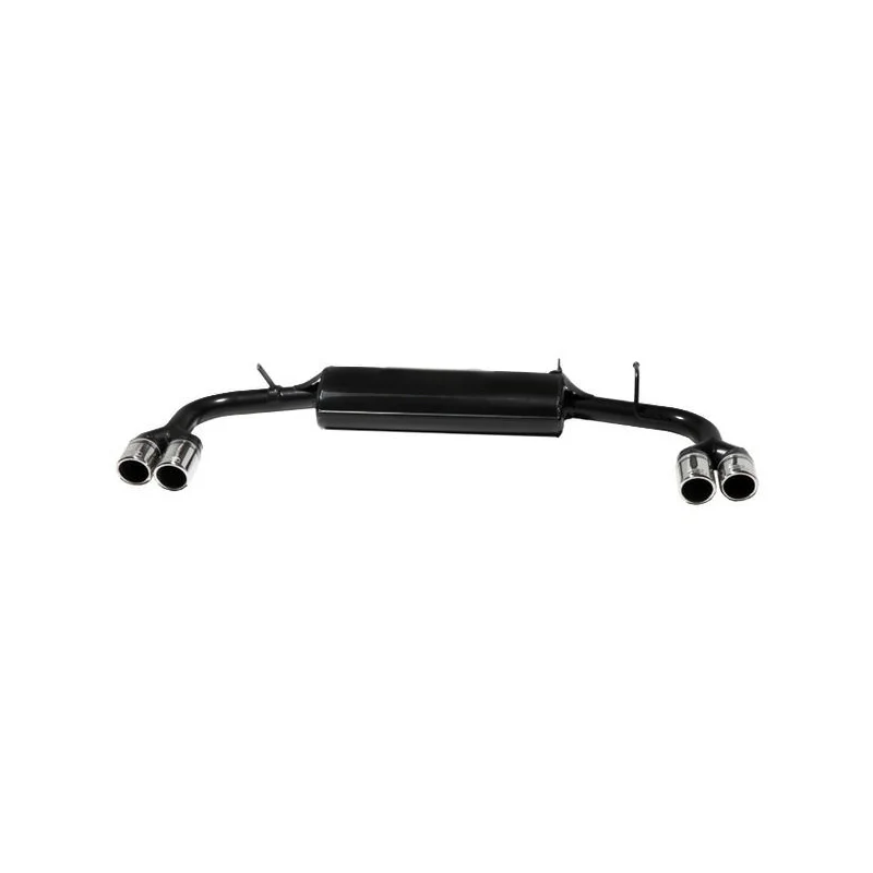 Ulter Sport, Dubbel sportavgassystem, 2x70 mm, Passar till Mitsubishi Lancer VIII HB/Sedan 2007-2012, E-Mark godkänt