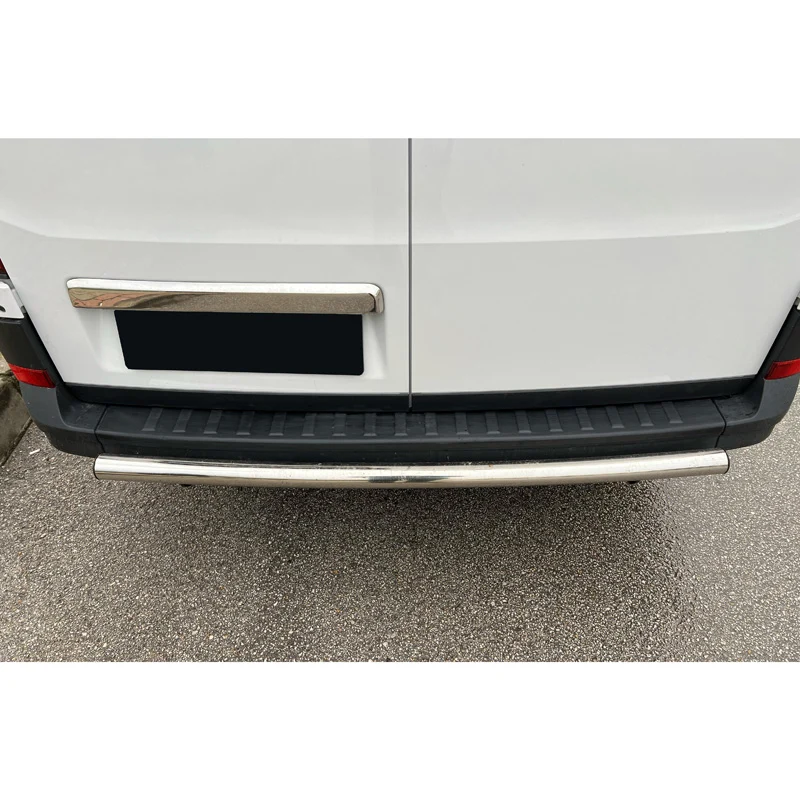 OneWay, Bakre stötfångarskydd, matt svart, Passar till Volkswagen Crafter MK2 (2016-) & MAN TGE MK1 PreFacelift (2016-)