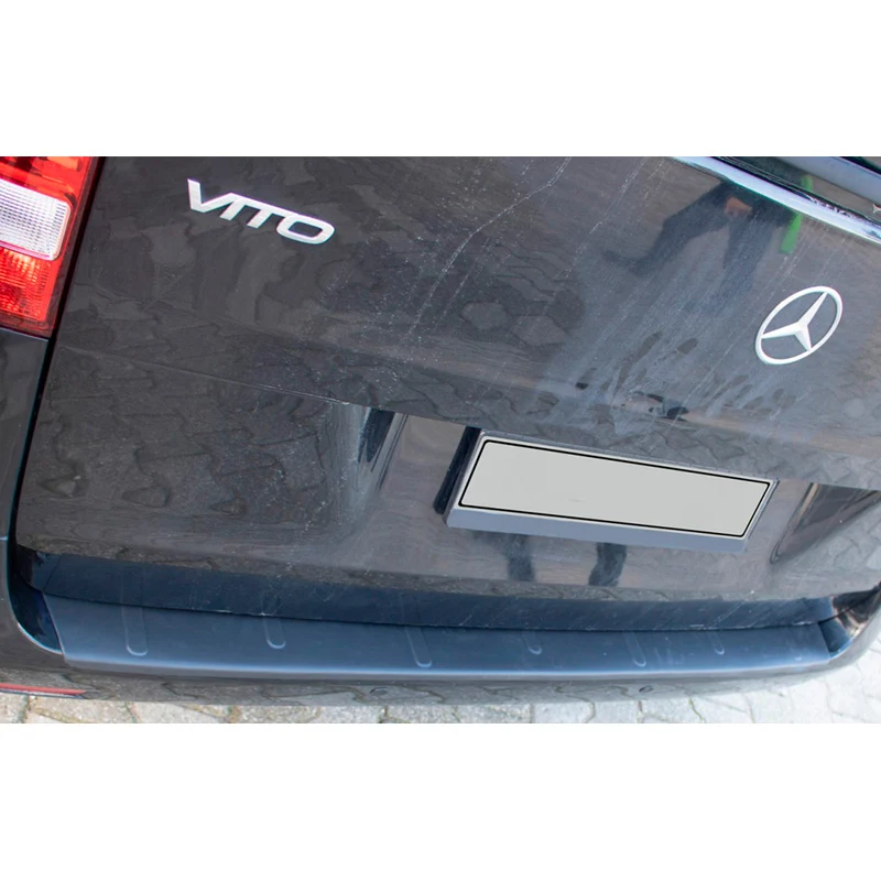 OneWay, Bakre stötfångarskydd, matt svart, Passar till Mercedes Vito W447 (2014-), 'Elegant'