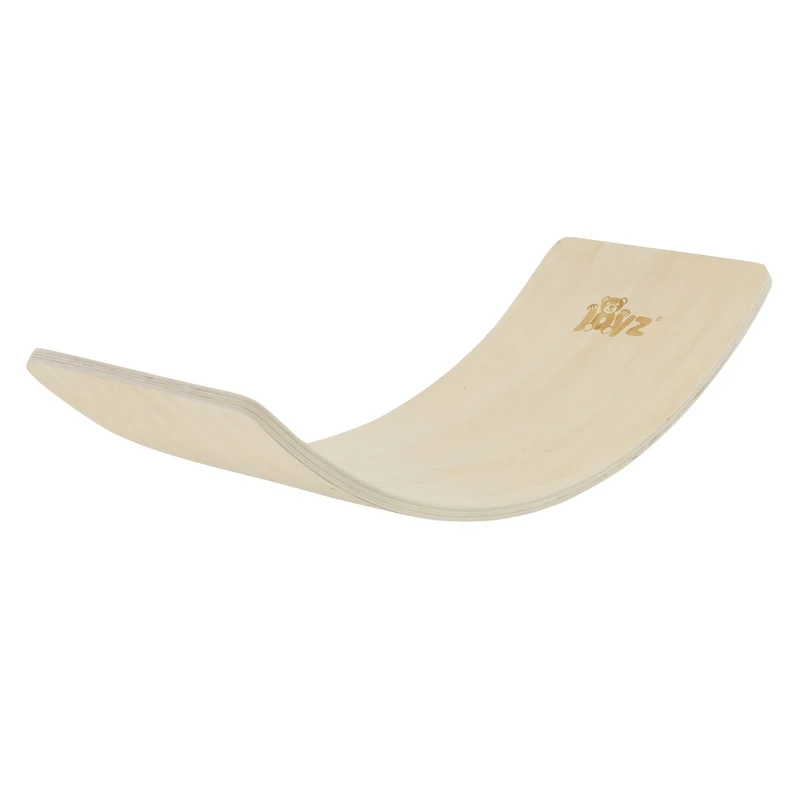 Balance Board für Kinder 83x30 cm Natur aus Lindensperrholz bis 100kg Joyz