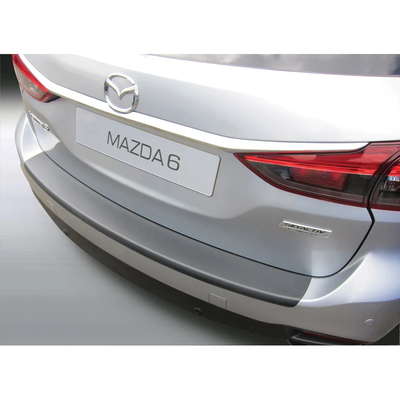 RGM, Bakre stötfångarskydd, ABS-plast, passar Mazda 6 Sportbreak 2013- Svart