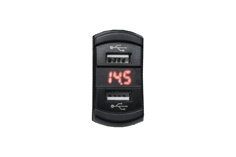 4Connect 4-600157 waterprof USB-charger with voltage display