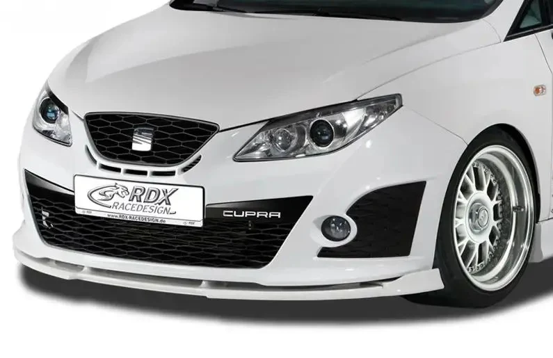 RDX Racedesign, Frontspoiler Vario-X, passar till Seat Ibiza 6J Cupra & Bocanegra 2008-2012 (PU)