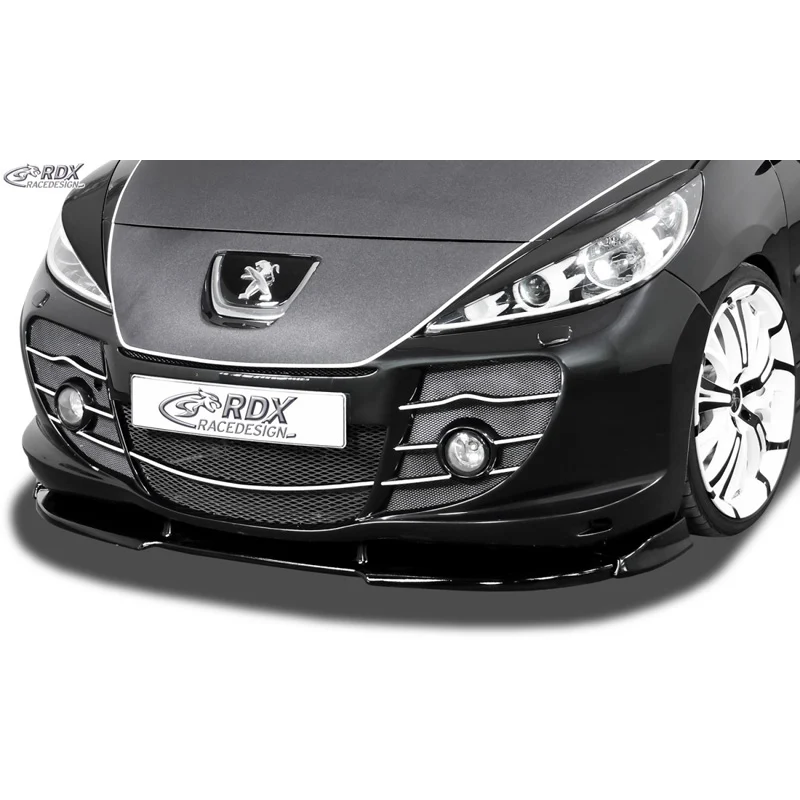 RDX Racedesign, Frontspoiler Vario-X, passar till Peugeot 207 med Abbes stötfångare (PU)
