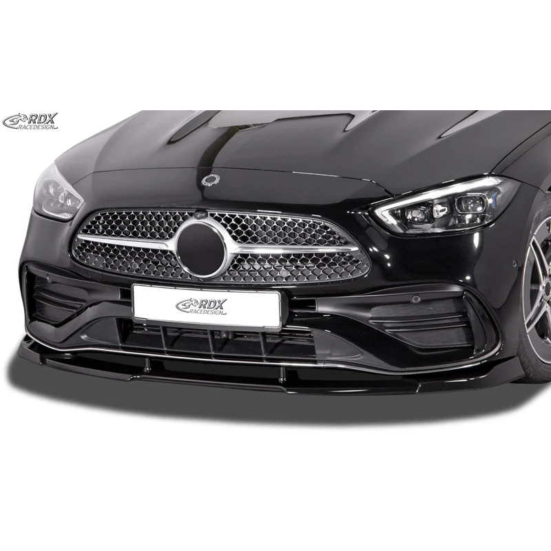 RDX Racedesign, Frontspoiler Vario-X, passar till Mercedes C-Class W206 Sedan & Estate AMG-Line 2021- (PU)