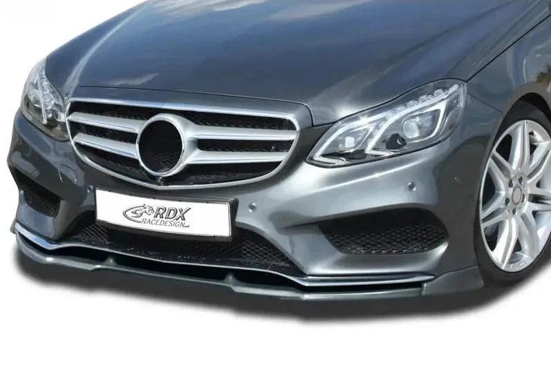 RDX Racedesign, Frontspoiler Vario-X, passar till Mercedes E-Class W212 AMG-Styling 2013-2016 (PU)