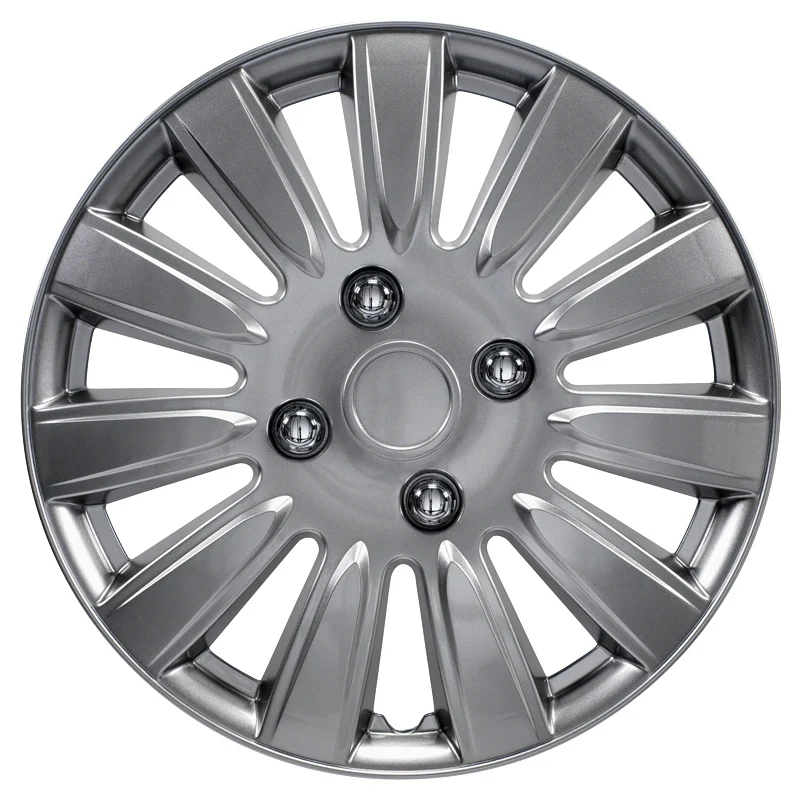 AutoStyle, Navkapslar, 4st, Mississippi 14-tums pistol-metall